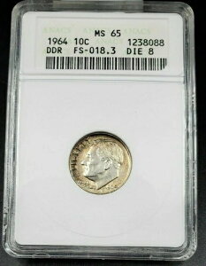 1964N P [Yxg Vo[_C oGeB ANACS MS65 DDR FS-018.3 _C 8 FS-802 gbv PP