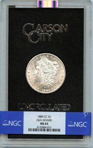 1880-CC �����K���E�_���[ GSA �z�[�h S$1 NGC MS63