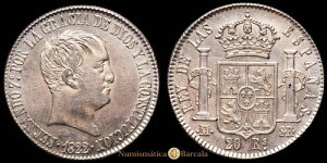 �t�F���i���h 7 �� 20 ���A�� (26,92g) 1822 �}�h���[�h �G���T���h�[�� S�ER �A�E���I y �L�����R-1282