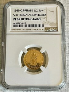 CMX 1989N \uLO 1/2\u NGC PF69 UC SKU#6858