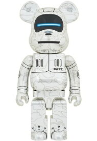 BE@RBRICK 1000% SORAYAMA × BAPE MILO シルバー MEDICOM TOY ベアブリック