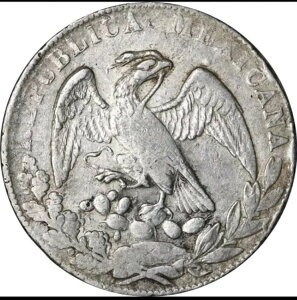 LVR 1854 8 Reales C CE NAJ ~g \m C[OƖXq A