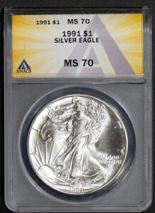 1991N 1h݃AJC[O MS 70 ANACS # 7668293 + {[iX