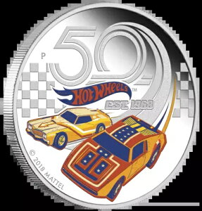 2018�N �z�b�g�E�B�[��50���N�L�O 1�I���X 1�h�� �V���o�[ �v���[�t�R�C��