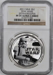 2011�N �j�E�G �X�^�[�E�H�[�Y / �X�g�[���g���[�p�[ / 1�I���X �V���o�[ / S$2 - NGC PF70 UC