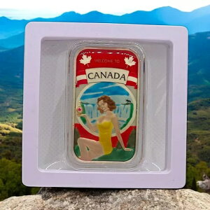 CMG Mint - �J�i�_�ւ悤���� - 1�I���X ���b�h�G�i���� .999 ����o�[ - #24/50