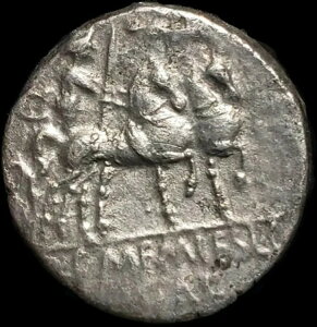 L and C. ���~�E�X L.F �K�����A Ca 87 BC.�V���o�[ �f�i���E�X 3.37 gr