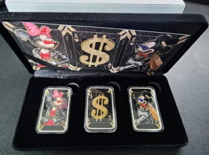 1�I���X �L���O���N�C�[�� �v���[�t �G�i���� �V���o�[ �o�[ 3�Z�b�g