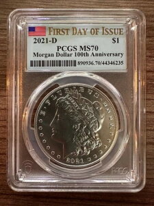 2021N DK - PCGS MS70 s`󏭃fo[TOP POP