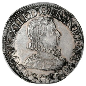 �t�����X ���C 13 �� Demi-Franc ? la t?te nue adolescente 1616 C St L? PCGS-