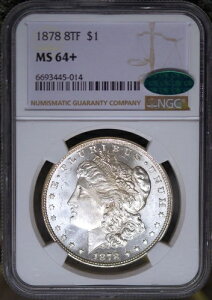 1878 P 8 TF �����K���E�_���[ ~ NGC & CAC MS 64+ ~ �X�^���h�A���� �g�b�v�|�b�v VAM 14
