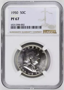 1950�N P �n�[�t�_���[ �t�����N���� NGC PF-67