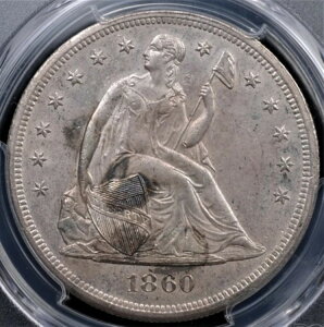 1860 O oeBh PCGS MS 61 SʑōF\ʈꕔ