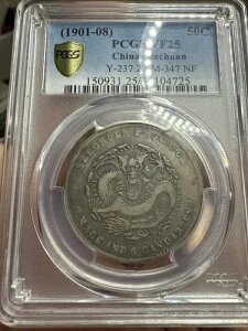 (1901-08) l 50Zg PCGS VF25 