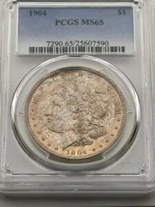 1904N $1 PCGS MS 65 󏭃L[f[gI]̂̂10I