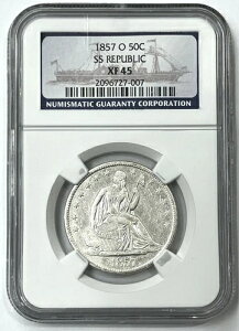 1857-O 50Zg V[ebh oeB A[Y NGC XF45 SS pubN jD 󏭕i