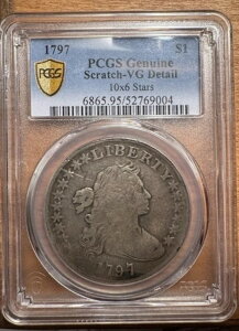 1797N 1h h[voXgh PCGS VG ڍ 10x6 X^[