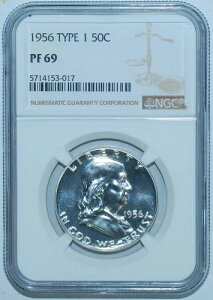 1956�N NGC PR69 T1 �^�C�v1 �v���[�t�X�g���C�N �t�����N���� �n�[�t�_���[ �J���I ���o�[�X