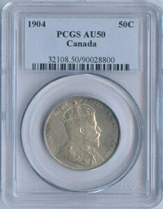 1904NJi_50Zgd - PCGS AU50BL[f[g