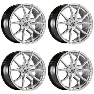 4 Schmidt Wheels Drago 10.5Jx20 ET25 5x112 SIL �x���g���[ �R���`�l���^�� GT MKI Ty-�p
