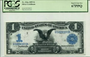 FR 226a 1899 AJ **ݏؖ** $1 PCGS 67 PPQ ɏ Vi