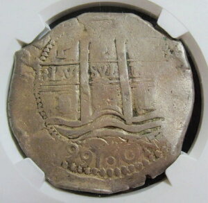 {rA: 1661-PE Vo[ 8 Reales KM-21 NGC VF-20 (27.24gms)B