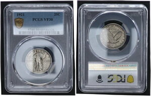 25Zg 1921N AJ 25Zg NH[^[h PCGSF VF30 112614-