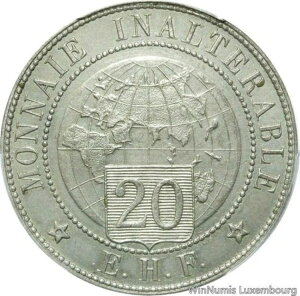 GG0270 �� 20�t���� �n���V���W���[���e�X�g 1896 R1 �j�b�P���V���o�[ PCGS MS62-