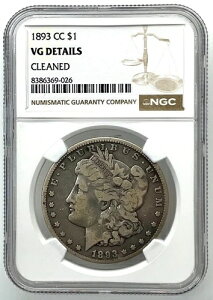 1893 CC $1 K NGC VG ڍ׃N[jOς݃g[