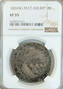 1826N AJa  8A NGC VF 35 Ɋ󏭂ȃRC