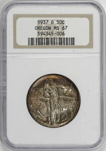 1937-D �I���S���L�O�n�[�t�h�� 50�Z���g NGC MS67 �f�B�[�v�J���[�g�[�j���O [BN006]