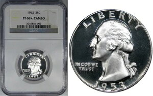 1953 25C NGC PF68* �J���I (NGC �X�^�[ �J���I) ~ �����X�^�[ DCAM �\��!