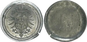 10 フェニヒ J.4 カイザーライヒ A お椀型コイン裏面 51897