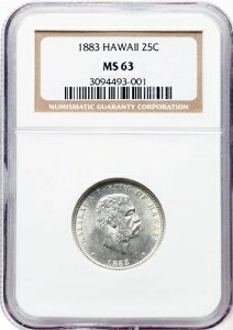 nC JJEA I 1883N 25Zg/25h  NGC MS63F