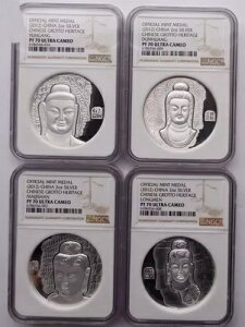  2012N ̐ΌAY  4×60g ⃁_ NGC PF70