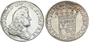 �t�����X 1/2 Ecu 1686 A �t�����h�� ���[�� - ���C14�� Ss 99852