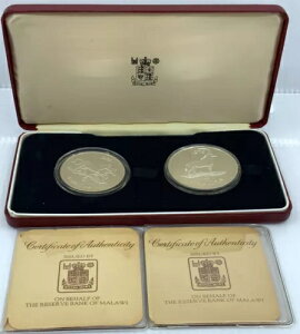1978 �}���E�C�哝�� �J���Y �o���_ �v���[�t �V���o�[ 10 & 5 �N���`�� 2 �R�C�� �Z�b�g i116832