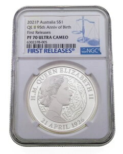 2021-P I[XgA S$1 GUxX2 95Βa NGC PF-70 JI