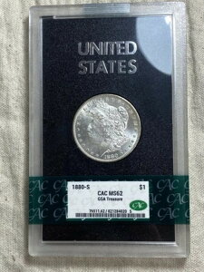 1880N (S) n[hpbN GSA K CACG MS62 Ɋ󏭂ȔCCs