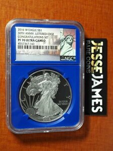 2016 W �v���[�t �V���o�[ �C�[�O�� NGC PF70 �E���g�� �J���I �R���O���e�[�V�����Y �Z�b�g ���x�����