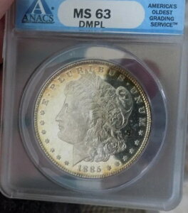�����K����� 1885�N anacs ms63 dmpl ���C���{�[ �A���_�[�O���[�h �����X�^�[�R�C��