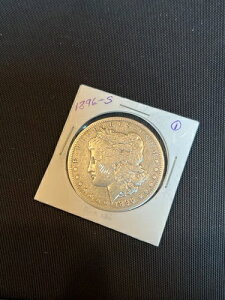 1896-S モルガン銀貨 1/2
