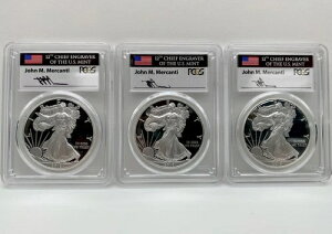 2016�N W�v���[�t �V���o�[�C�[�O�� PCGS PR70 �����J���e�B �������s 3�R�C�� ���P�[�V�����Z�b�g