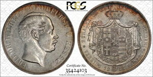 �h�C�c �w�b�Z�����J�b�Z�� 1855�N 2�^�[���[/�^�[���[��� PCGS AU55 Dav-695 KM-618.2