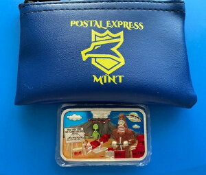 Postal Express Mint ENAMELED 5�I���X �r�b�O�t�b�g �G�C���A�� UFO �Z���g�w�����Y�R #8 of 25 ���A!!