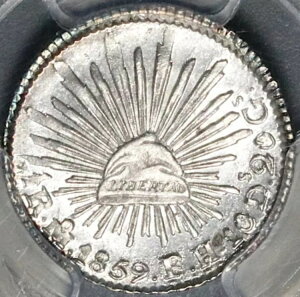 1859-Mo PCGS MS 66 LVR 1/2 A~gXe[g LbvCYRC POP 2/0 (22090101C)