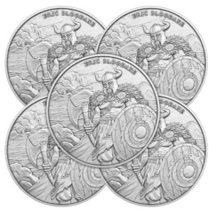 5 �Z�b�g - 1 �g���C�I���X Eric Bloodaxe �f�U�C�� .999 ���⃉�E���h...