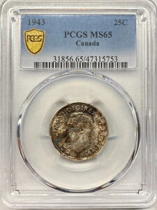 Ji_ 1943N 25Zg - PCGS MS 65