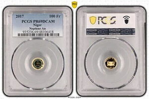 �j�W�F�[������ 100�t���� �v���[�t�R�C�� 2017�N KM#65 �l�v�`���[�� �v���l�b�g PCGS PR69 �g�b�v??