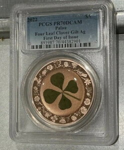 2022N pI 1IX lt̃N[o[ Vo[ 5h PCGS PR70DCAM FDOI